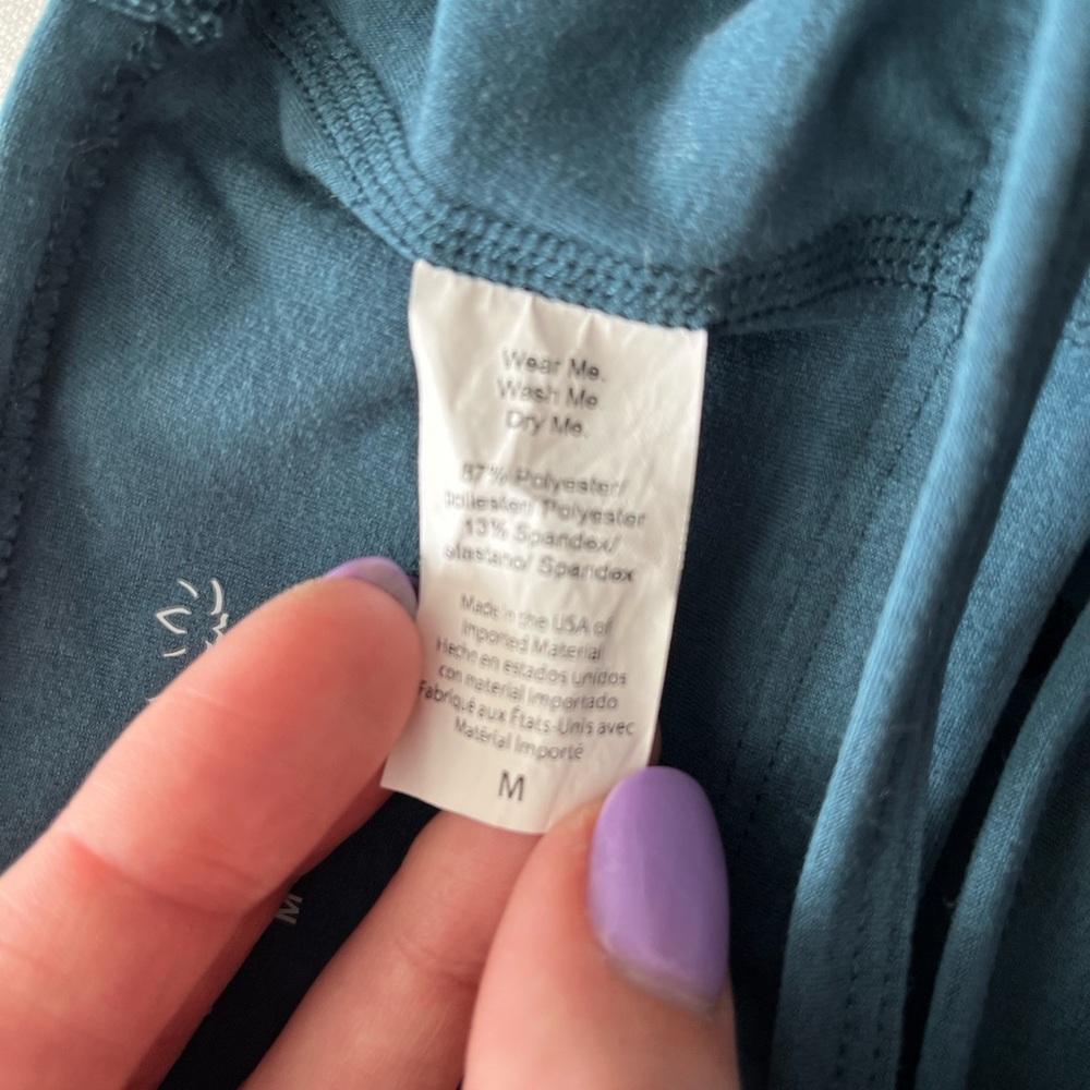 Beyond Yoga Teal Tank Top - Picture 4 of 4